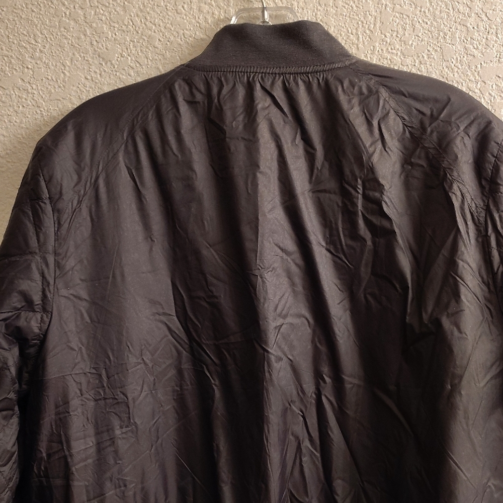 INSO Collection Black Quilted Bomber Jacket for Women B34 - Picture 5 of 13